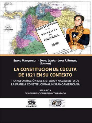 cover image of La constitucion de Cucuta de 1821 en su contexto